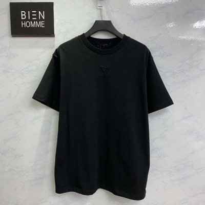 루이B통 엠보스드 LV로고 반팔티셔츠 (1:1 HIGH PREMIUM)