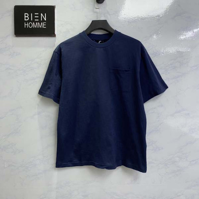 루이B통 다미에 포켓 반팔 티셔츠 (PREMIUM)
