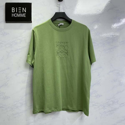 로E베 크루넥 에너그램 로고 자수 반팔 티셔츠 (PREMIUM)