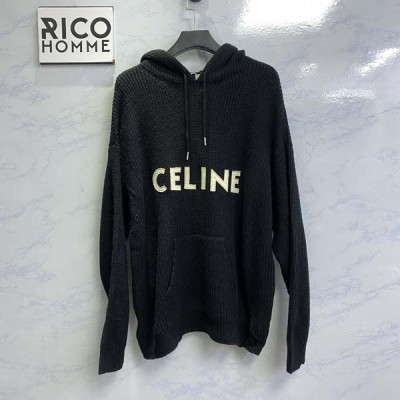 CEL*NE 리브드 울 후드 스웨터 (1:1 HIGH PREMIUM)