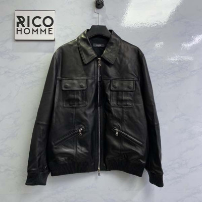 A미리 체스트 포켓 양가죽 자켓 (PREMIUM)