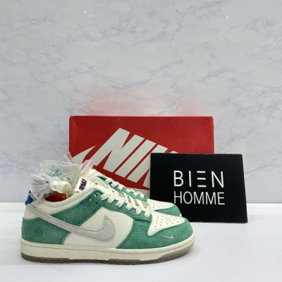 K*SINA X N*KE 덩크로우 넵튠 그린 로드사인