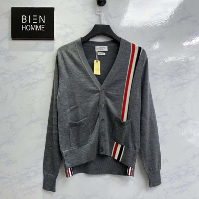 톰*라운 사이드 3선 캐시미어 가디건 (PREMIUM)