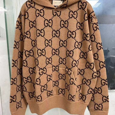9찌 GG 모노그램 후드 울 니트 스웨터  (1:1 HIGH PREMIUM)