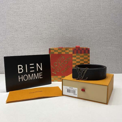 루이B통 X NBA 이니셜 리버서블(양면) 벨트 (4color)