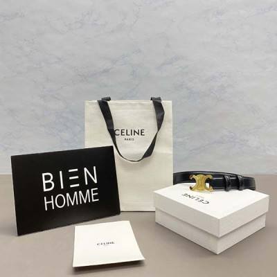 CEL*NE 카프스킨 트리옴페 레이디 개선문 벨트 (3color)