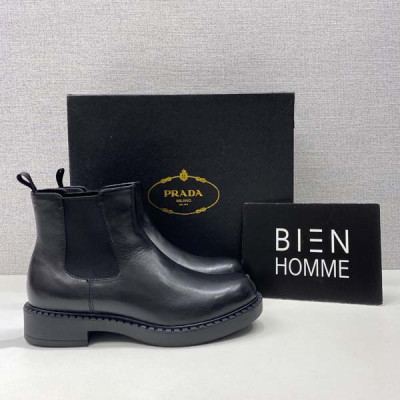 프RA다 브러시드 송아지 가죽 첼시 부츠