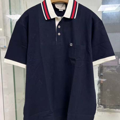 9찌 더블GG 스몰로고 폴로 반팔 셔츠 (1:1 HIGH PREMIUM)