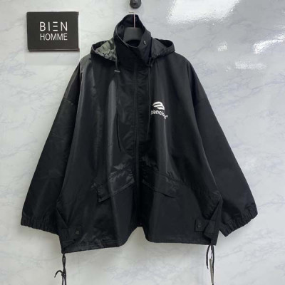 발렌시A가 3B 아이콘 플라티드 후드 자켓 (1:1 HIGH PREMIUM)