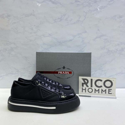 프RA다 매크로 리나일론 및 브러시드 스니커즈 (2color)