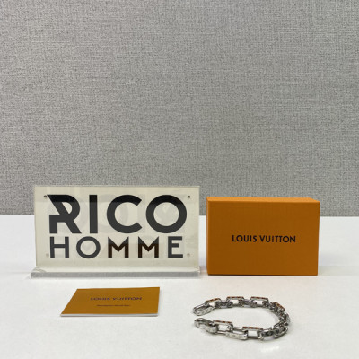 루이B통 모노그램 체인팔찌 (2color)