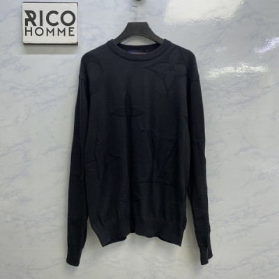 루이B통 모노그램 엠보싱 톤온톤 맨투맨 티셔츠 (PREMIUM)