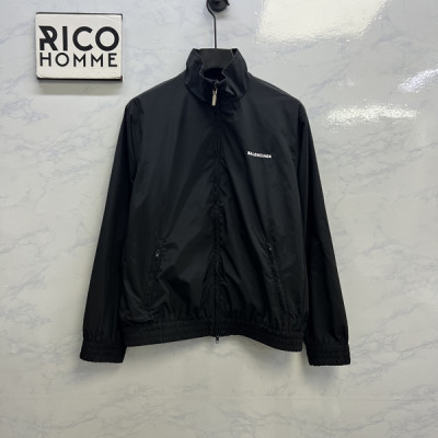 발렌시A가 백 로고 윈드브레이커 자켓 (1:1 HIGH PREMIUM)