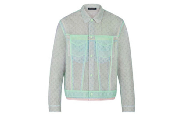 루이B통 멀티컬러 튤 데님자켓 (PREMIUM)