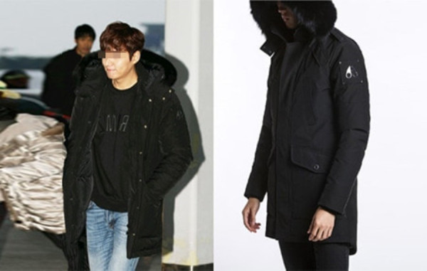 무스N클 케이에디션 폭스퍼 구스다운 패딩 (PREMIUM)