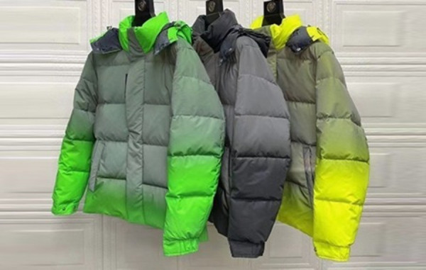 루이B통 리플렉트 그라데이션 덕다운 패딩 (3color)