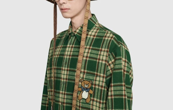9찌 X KAI 체크 테디 셔츠 롱 자켓 (PREMIUM)