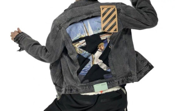 OFF 19SS 명화애로우 블랙 데님자켓 (PREMIUM)