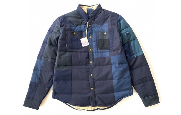 Vis*im 커치프 누빔 구스다운 패딩자켓 (PREMIUM)