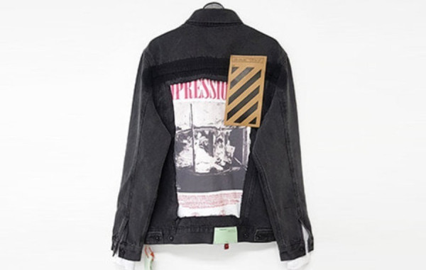 OFF 임프레셔니즘 흑청자켓