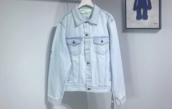 OFF 3D 멀티애로우 데님 자켓