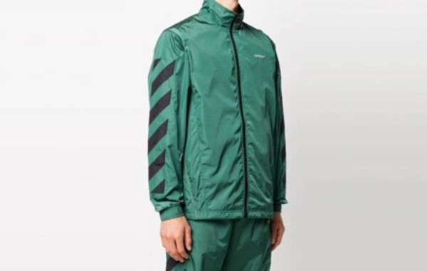 OFF 다이애그널 나일론 자켓 (2color)