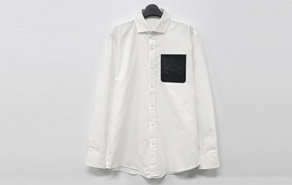 로E베 레더 포켓 셔츠