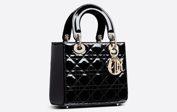 D올 에나멜 LADY 백 20cm (HIGH PREMIUM)