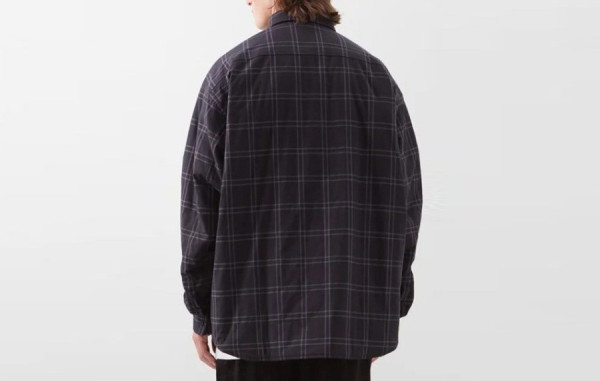 발렌시A가 체크 코튼 패디드 셔츠자켓 (HIGH QUALITY)