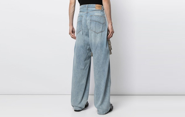 발렌시A가 하이브리드 카고 데님 팬츠 (PREMIUM)