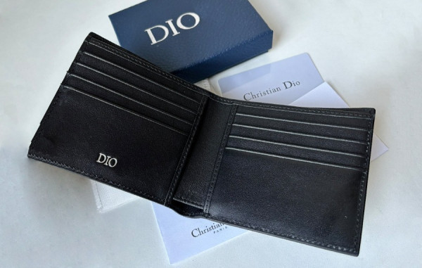 D올 그래비티 오블리크 램스킨 반지갑