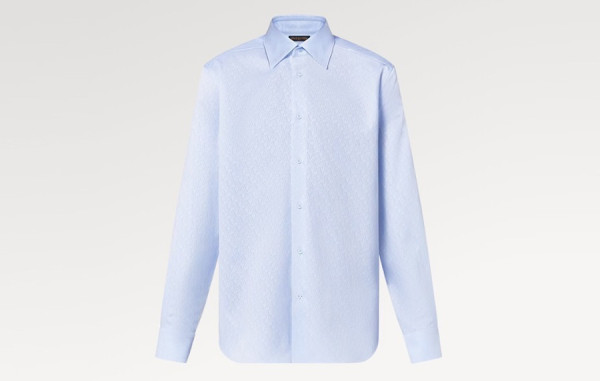 루이B통 LV 자카드 코튼 셔츠 (PREMIUM)