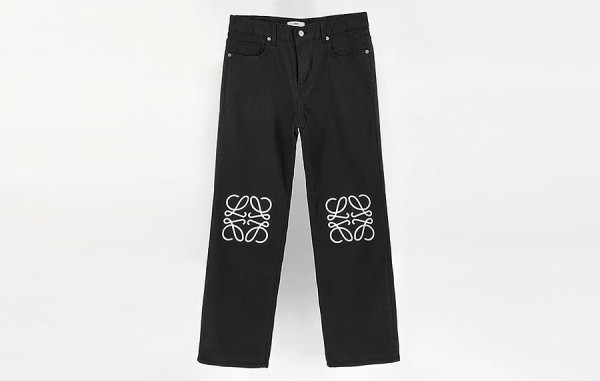 로E베 아나그램 센터 로고 블랙진