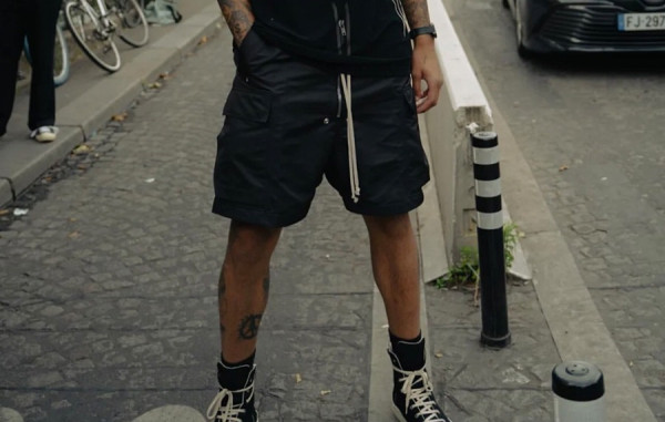 남녀공용 릭5웬스 카고벨라 쇼츠 팬츠 (PREMIUM)