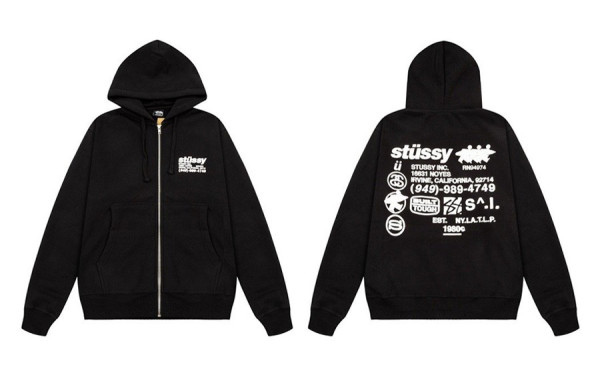 남녀공용 S투시 DNA ZIP 후드 티셔츠 (HIGH QUALITY)