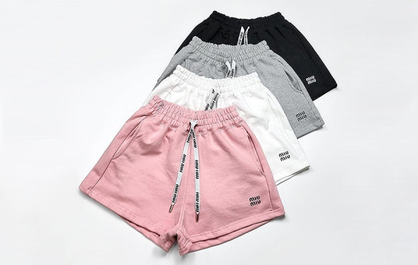 미*미* 레이디 스트링 로고 숏팬츠 (4color)