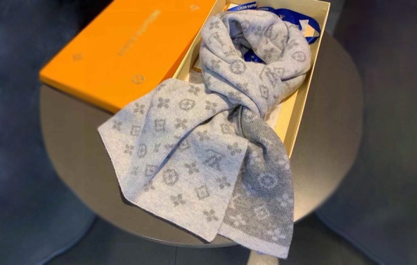 루이B통 모노그램 리버서블 니트 머플러 (HIGH QUALITY)