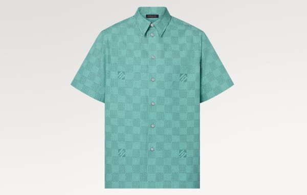 루이B통 다미에 모노그램 프린트 민트 셋업 (PREMIUM)