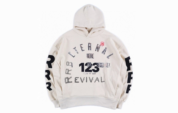 피5갓 X RRR123 이터널 '8' 폼 후드 티셔츠 (HIGH QUALITY)