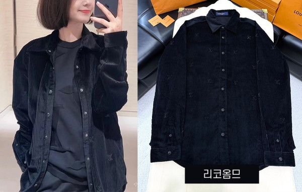 루이B통 LV 크리스탈 코듀로이 셔츠 (1:1 HIGH PREMIUM)