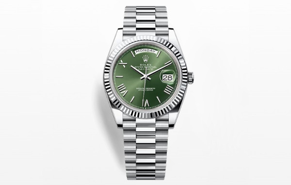 롤*스 데이데이트 올리브그린 로만 40mm 1:1 최상급 (싱크 99.8%)