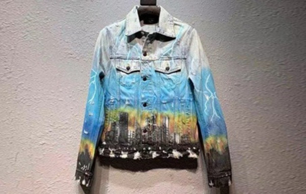 AM*RI 시티 드래곤 데님 자켓