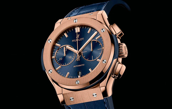 H*BLOT 클래식퓨전 크로노그래프 킹골드 블루 45mm 1:1 최상급 (싱크 98.6%)