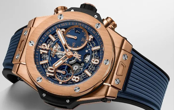 H*BLOT 빅뱅 유니코 킹 골드 블루 42mm 1:1 최상급 (싱크 98.6%)