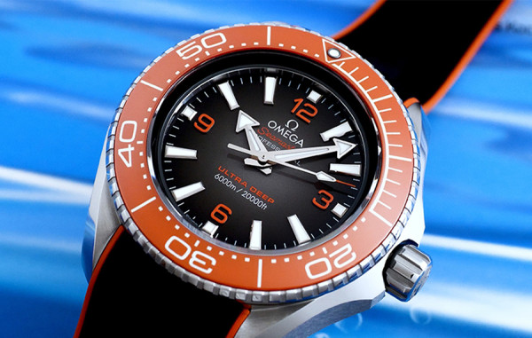 OM*GA 씨마스터 플래닛 오션 600M 울트라 딥 오렌지 러버밴드 45.5mm 1:1 최상급 (싱크 98.9%)