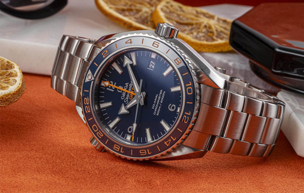 OM*GA 씨마스터 플래닛 오션 600 GMT 굿플래닛 청판 43.5mm 1:1 최상급 (싱크 98.9%)