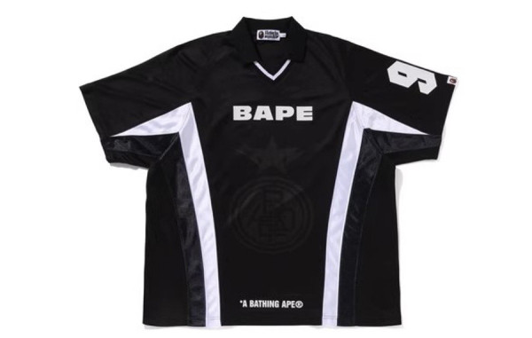 B*PE 멀티 로고 사커 반팔 티셔츠 (HIGH QUALITY)