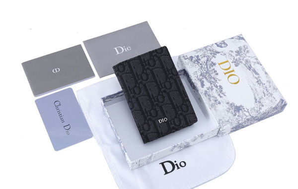 D올 오블리크 자카드 명함지갑 (HIGH QUALITY)