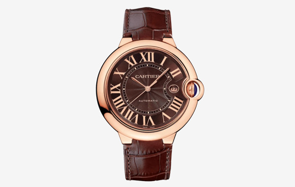 까르*에 발롱블루 로즈골드 초코다이얼 브라운스트랩 엑스트라라지 42mm 1:1 최상급 (싱크 97.6%)