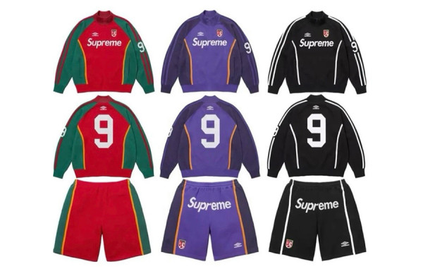 슈프림 X 엄브로 집업 니트 스웨터 & 쇼츠 팬츠 (HIGH QUALITY)